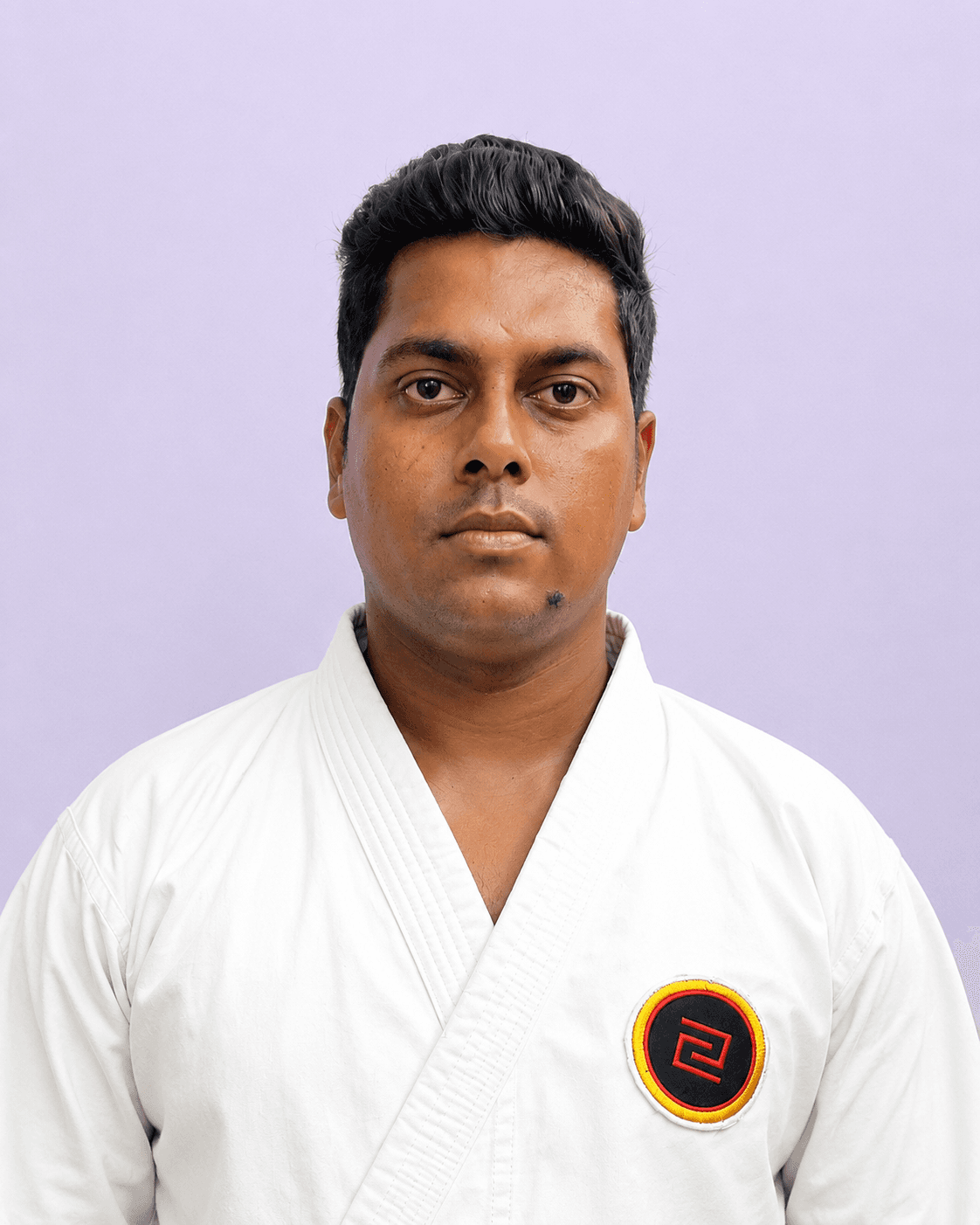 Sensei Kannan, Authorised Instructor, teaching traditional Goju-Ryu Karate-Do